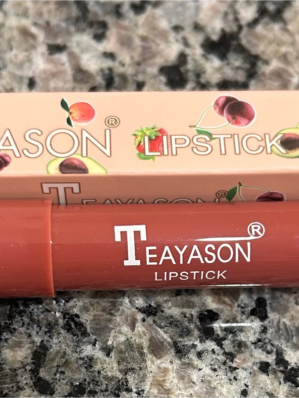 Teayson Lipstick in Warm Terracotta Red